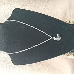 16" Silver fashion chain necklace